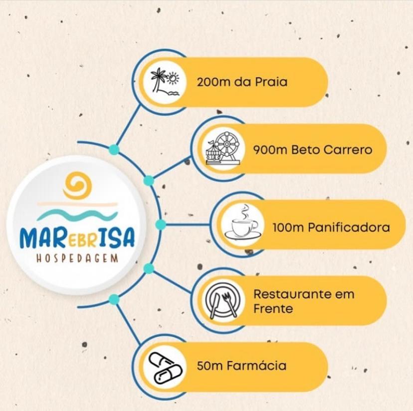 Mar&Brisa Hospedagem Penha  Esterno foto